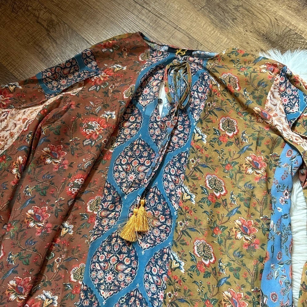 ANTHROPOLOGIE Sachin + Babi IIiana Ruffle Blouse - Picture 6 of 8